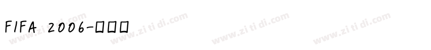 FIFA 2006字体转换